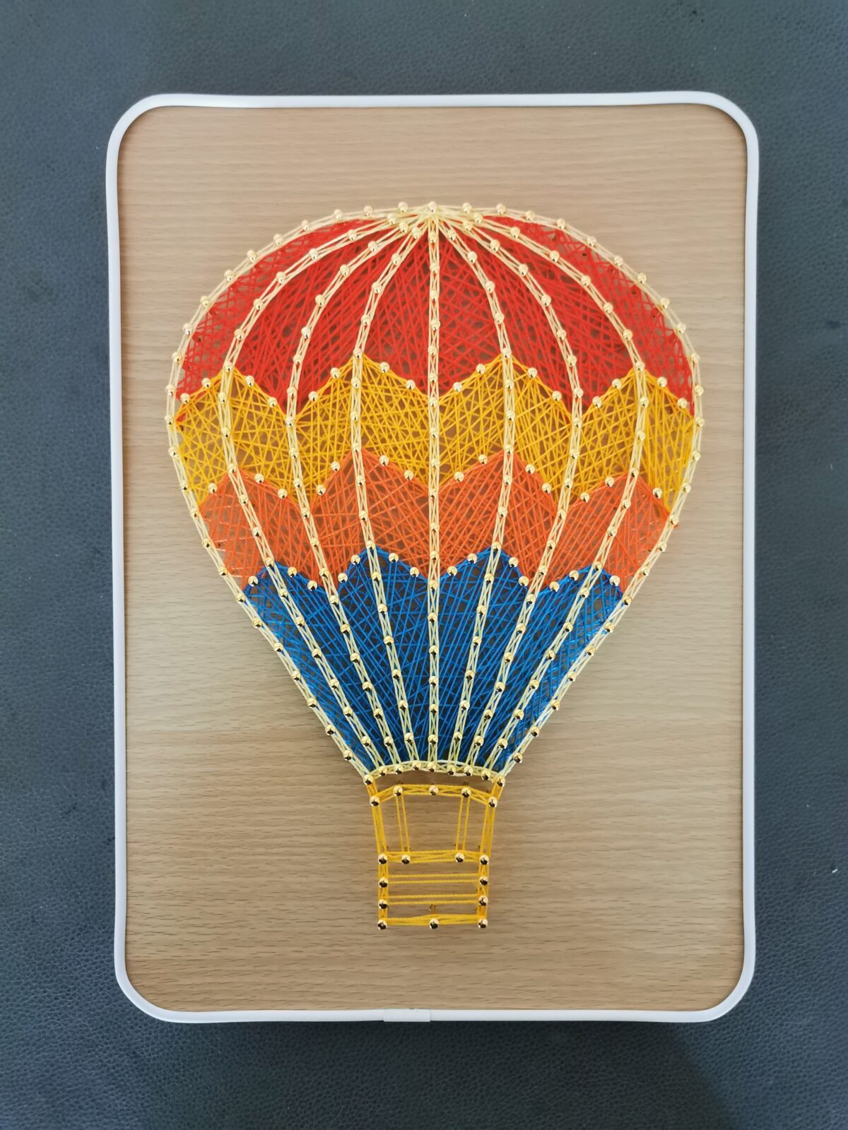 colorful balloon string art handmade kit
