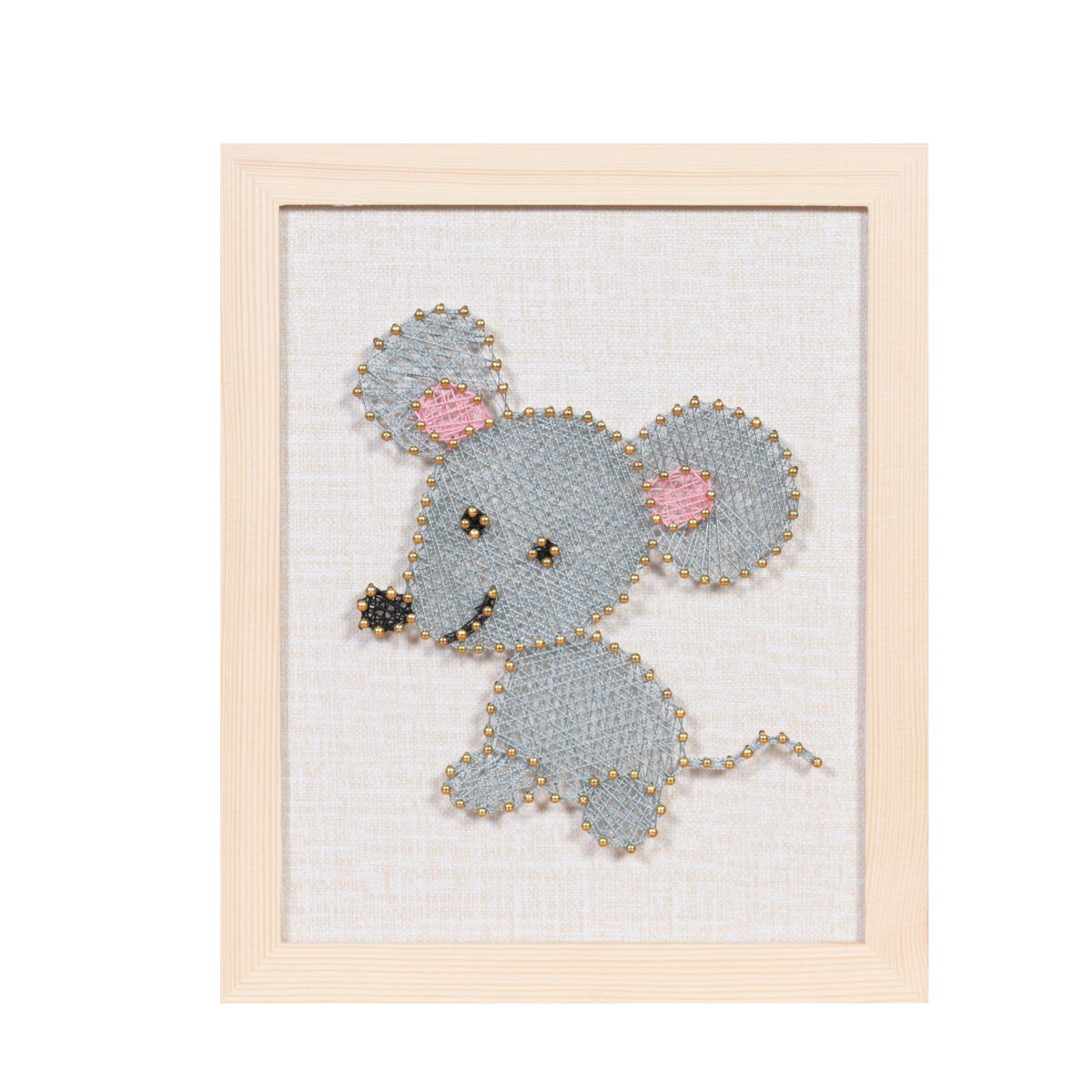 mouse string art nursery decor