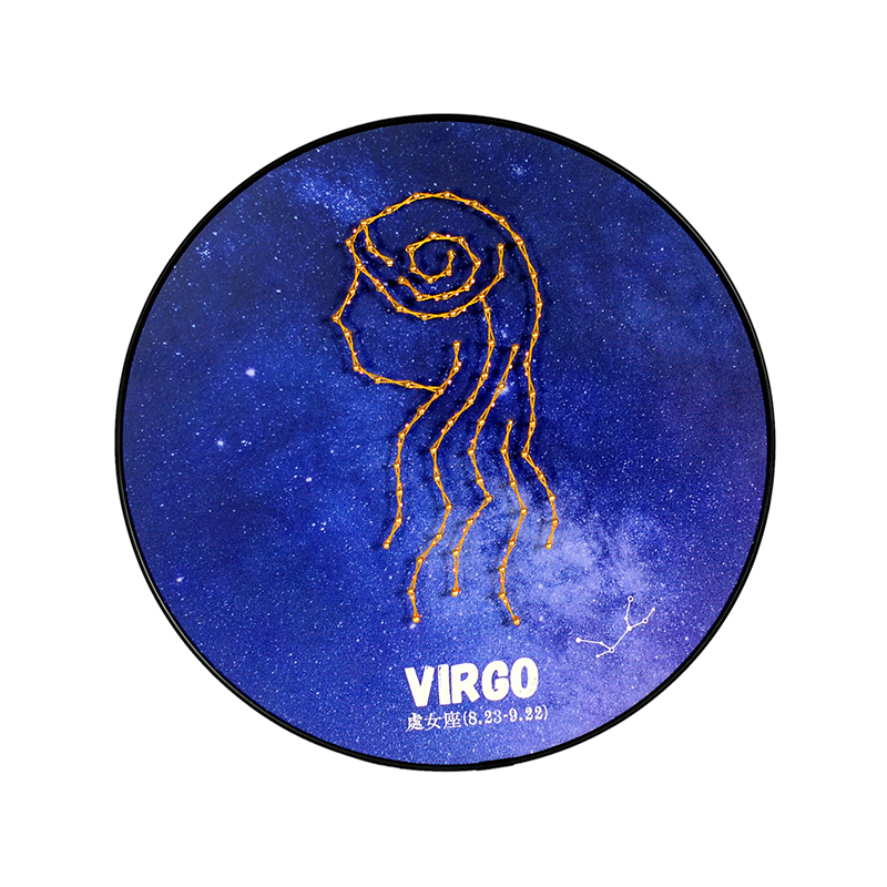 Virgo constellation string art kit